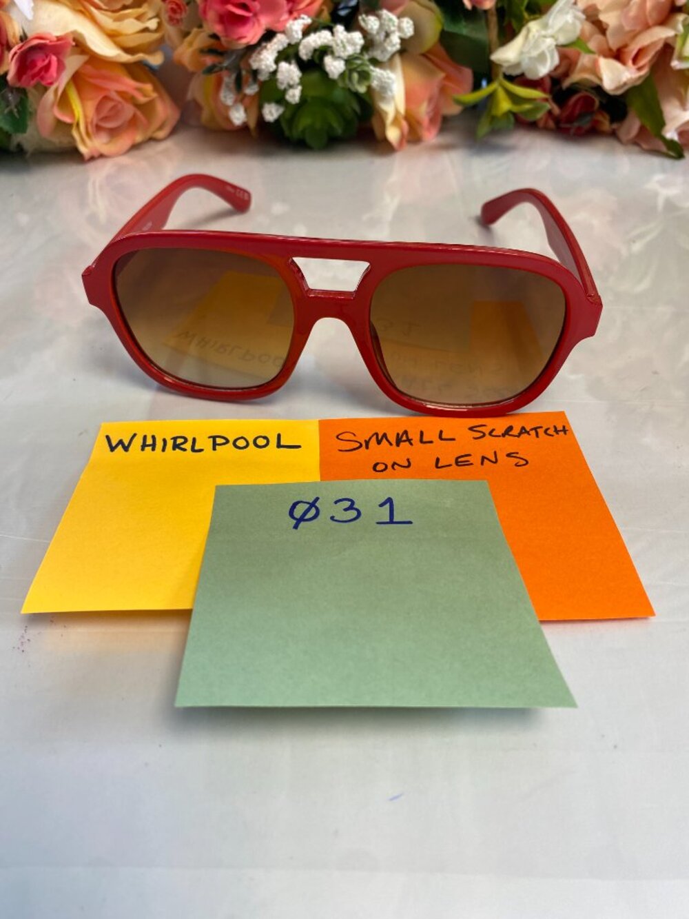 AIRE Sunglasses IMPERFECT Exact Pair Shown WHIRLPOOL 031